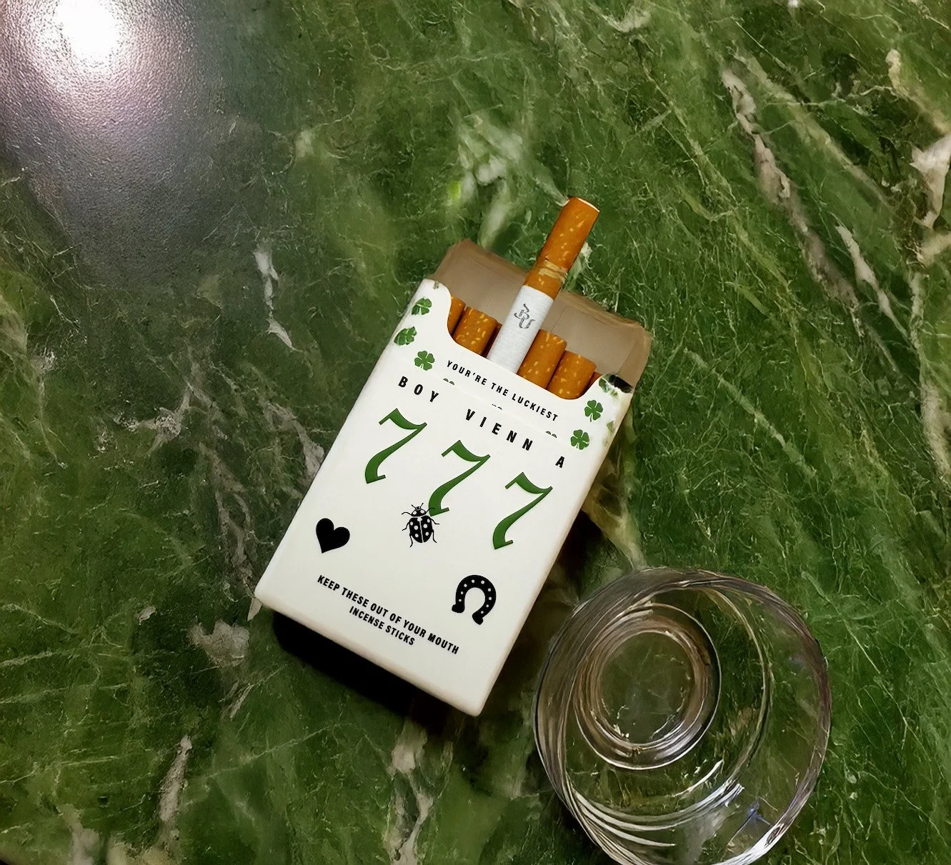 たんたん ANGEL 2本セット 未開封 箱付 Angel Number 777 Cigarette Incense - LUCK — Boy Vienna